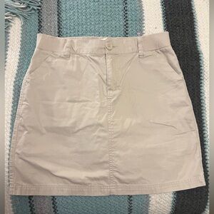 Christopher & Banks Khaki Skort